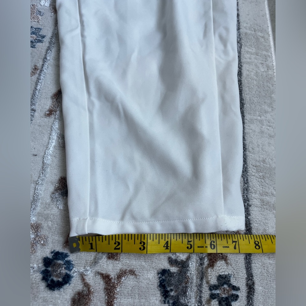 Halara mid rise Elegant White Women's Pants with pockets size Large - Picture 11 of 14